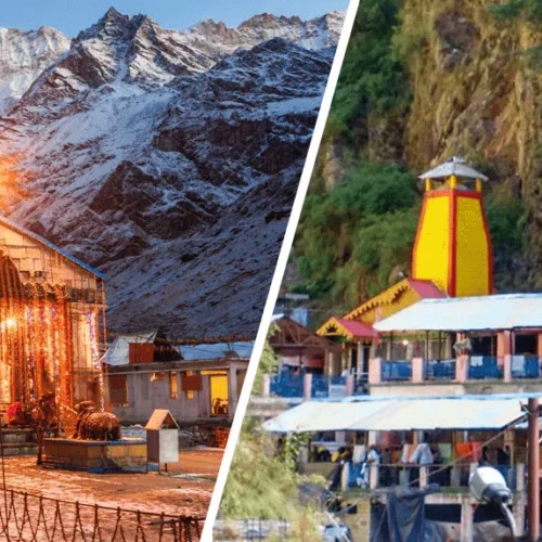 Divine Chardham Yatra – Yamunotri Gangotri Kedarnath Badrinath Tour in 10 Days for 3 Adults