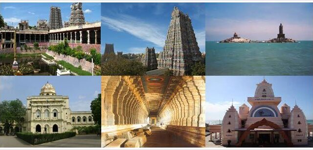 Hyderabad Srisailam Tirupati Madurai Rameshwaram Kanyakumari Trivandrum Tour Package 7N-8D